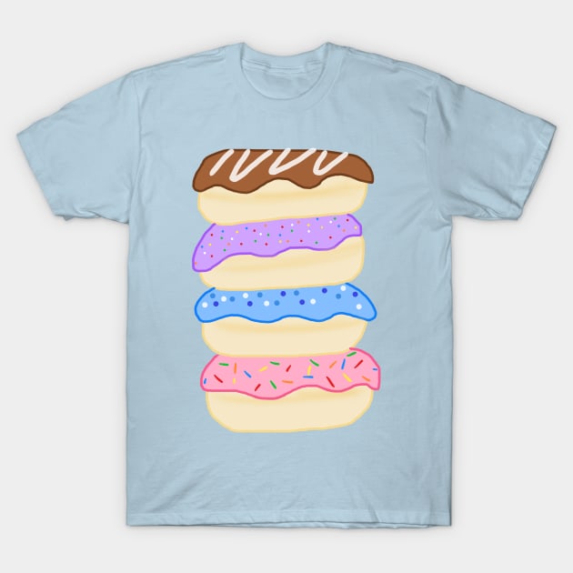 Donut Stack T-Shirt by SolarCrush